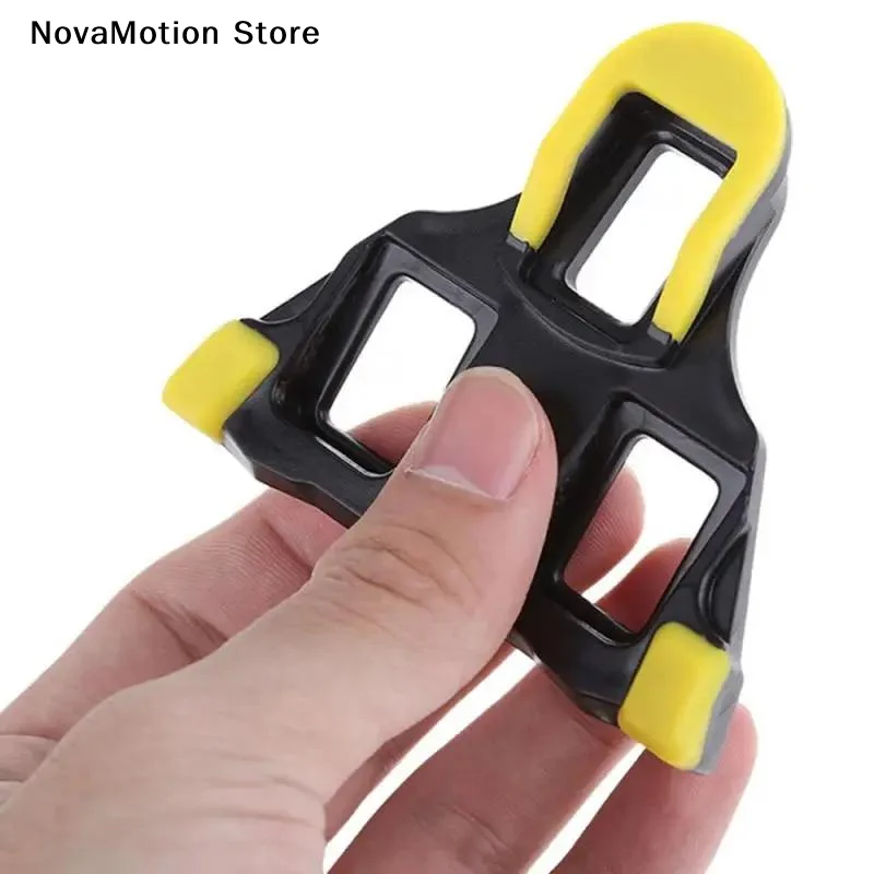 [NM]1Pcs Road Bike Pedal Cleats SPD SL Bicycle Pedals Plate Clip Self-locking Float Pedal Cleats Cycling Shoes Bike Accessories