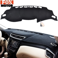 Xukey Dash Mat Dashboard Cover Dashmat Dash Board Cover Carpet For Nissan Rogue Xtrai X-Trail T32 2014 - 2019