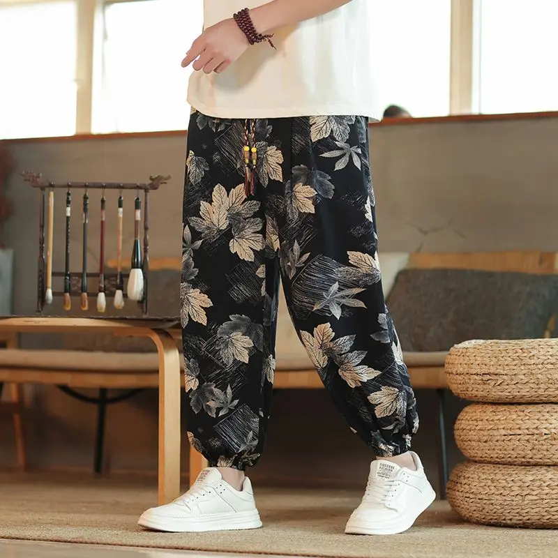 

Pocket Men's Casual Pants Polyester Classic Xxxl Plus Size Big Streetwear Vintage Designer Sale Korean Style Y2k Male Trousers