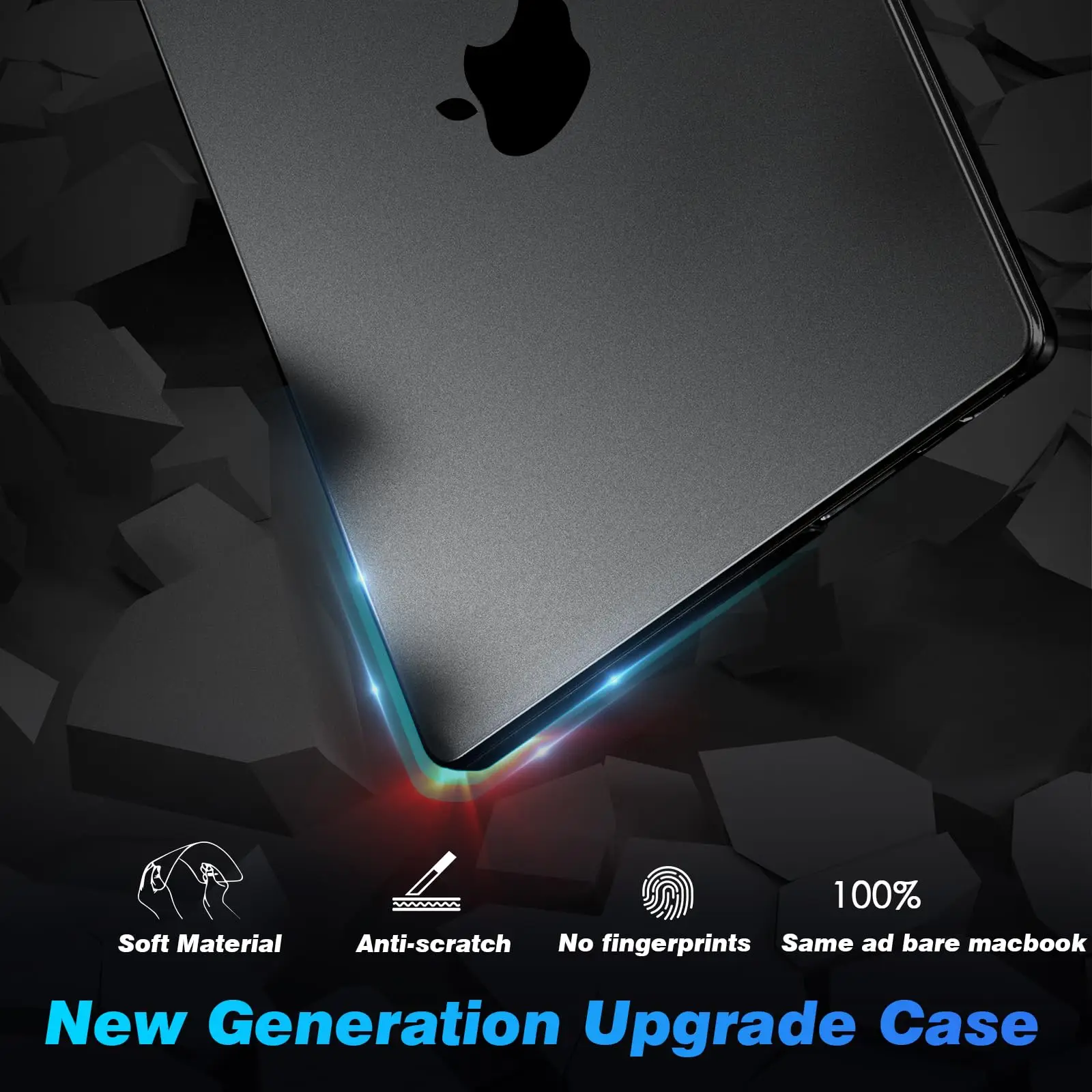 2025 nova capa de laptop para macbook air 13.6 polegadas m4 chip 2025 case, air 13 m3 m2 chip, para macbook pro 14/16 m4 por/max 2024 case