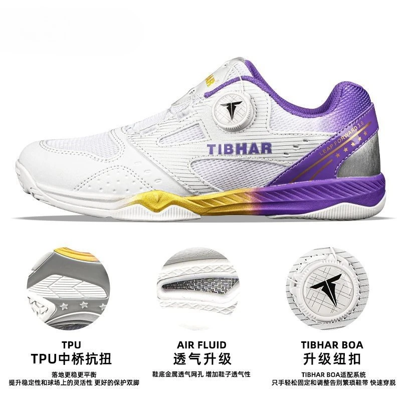 New Cool Shoes Badminton Men Unisex Badminton Shoes For Man Quick Lacing Sport Sneakers Man Light Weight Table Tennis Shoe Man