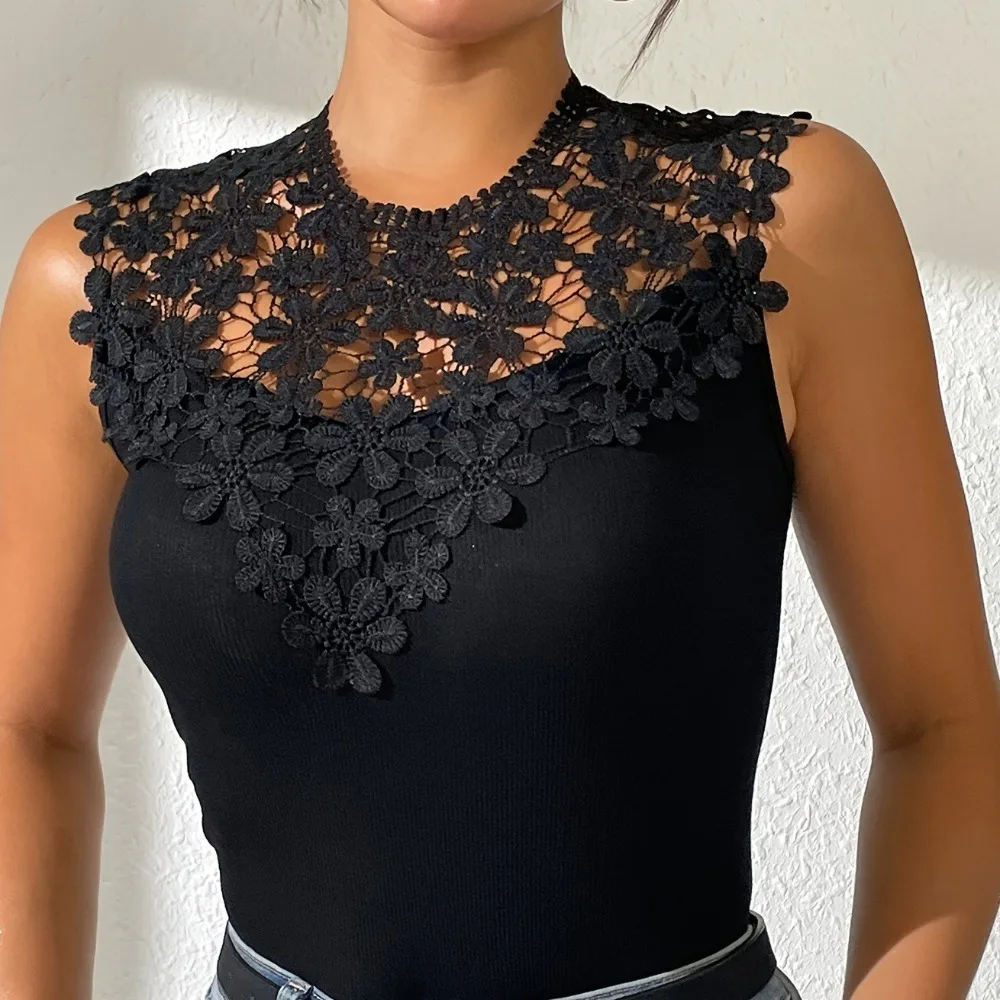 رائعة أزياء من الدانتل العنق نسيج الدانتيل أنيقة الجوف العنق الكروشيه تصميم DIY وهمية العنق طوق التصوير الفوتوغرافي #2