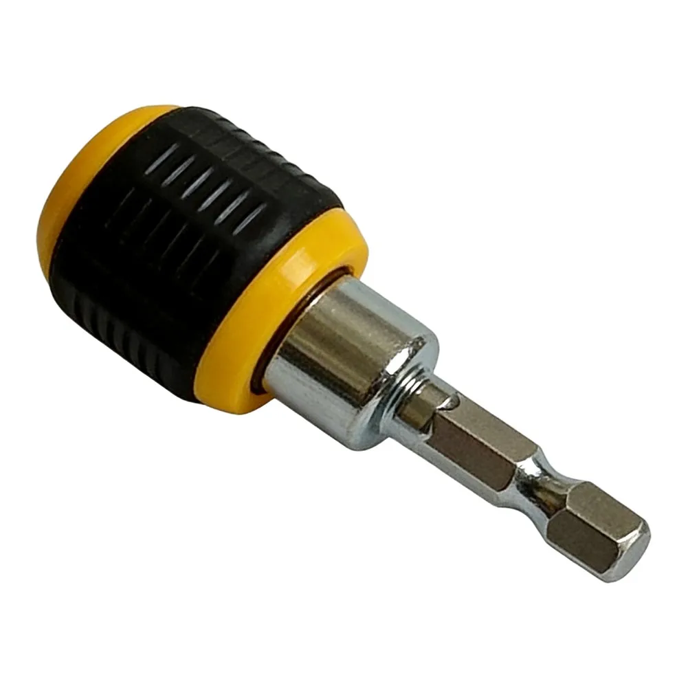 for Quick Release Magnetic Drill Bit Converter for 6.35mm Hex Shafts Supporting Cordless and Corded Power Drill Systems