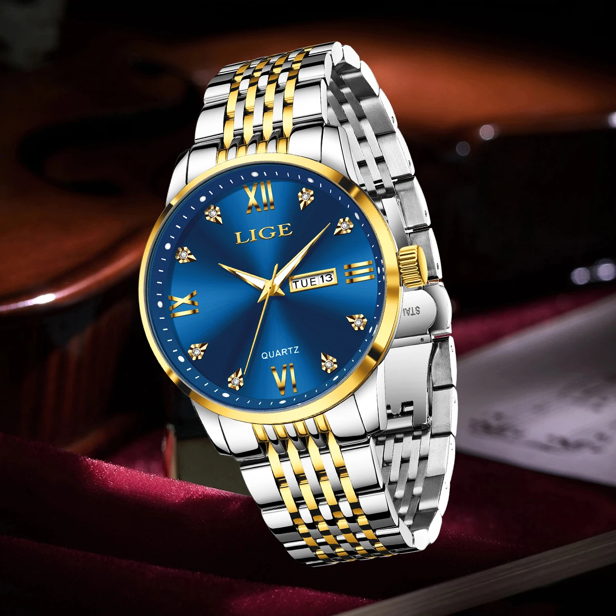 Relógio Masculino LIGE de Luxo - Smartwatch Digital Watches For Men avaliação e preço