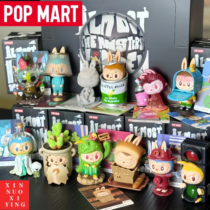 

Genuine POP MART The MONSTERS LABUBU cannot see my series blind box Trendy Toys Surprise Gift Desktop Ornament festival Gifts