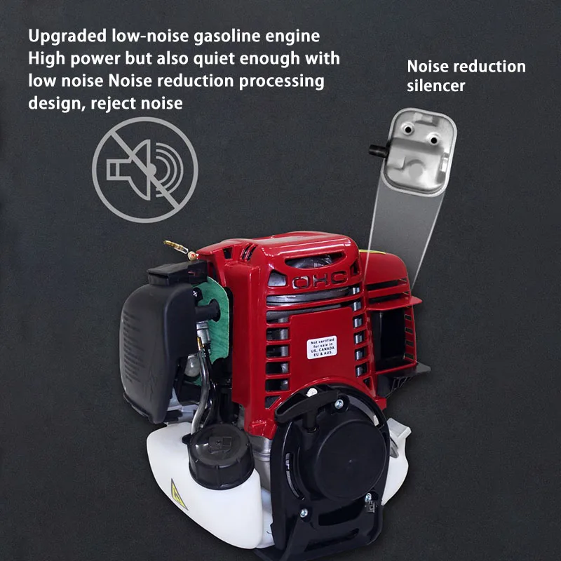 Four-Stroke 140FA Gasoline Engine Lawn Mower Single-Cylinder Air-Cooled Brush Cutter Lawn Mower Water Pump Gasoline Engine