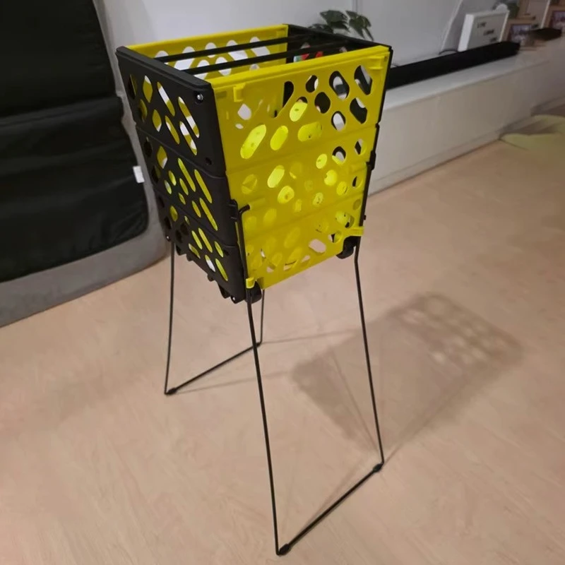 سعة كبيرة منتقي كرة المخلل المنقولة كرة المخلل اختيار الإطار المحمولة كرات سلة التخزين أداة جمع الكرة المهنية #5