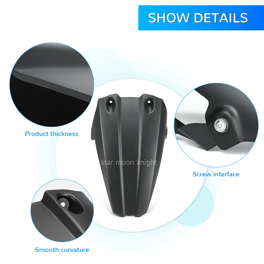 For Yamaha MT-10 MT 10 SP MT 10SP 2016 2017- Accessories Rear Hugger Splash Cover Fender Extensions Mudguard Extender