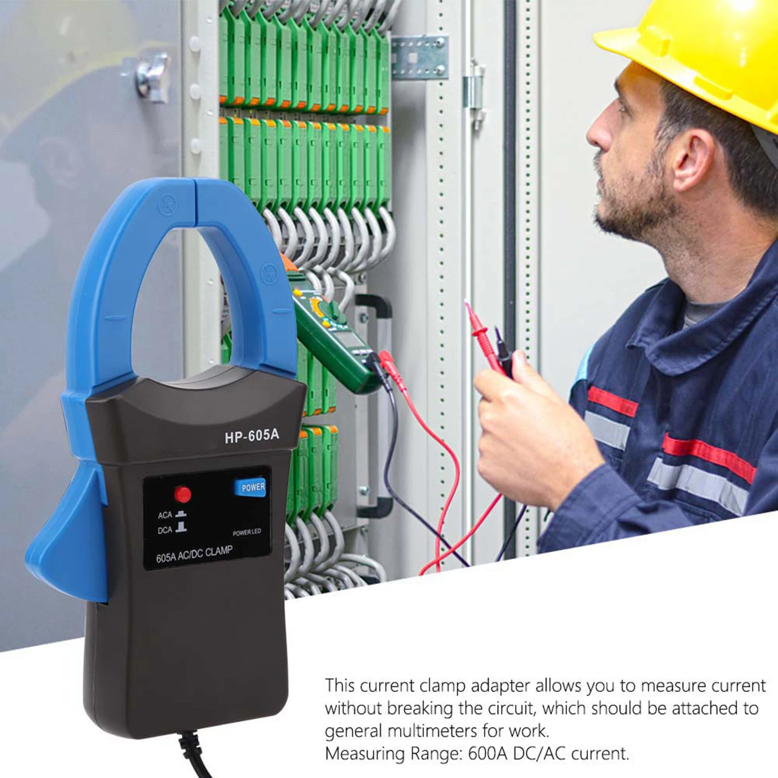 HP605A 600A DC AC Current Clam - Current Clamp Probe 600A ulasan dan harga