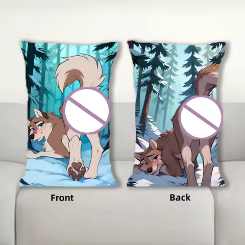 Dakimakura Anime Dog Sofa Cushion Body Pillow Cover Double Side Print Bedding Throw Pillow Case