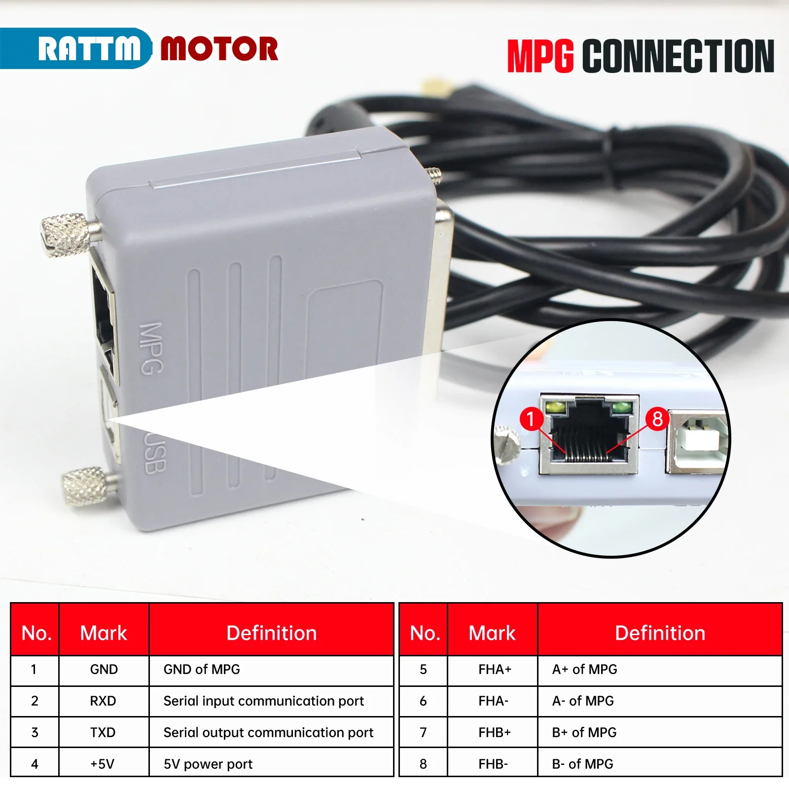 NC200 Model USB To Parallel LPT Port Converter Adapter 6-axis Controller Mach3 Parallel Port To USB for CNC Milling