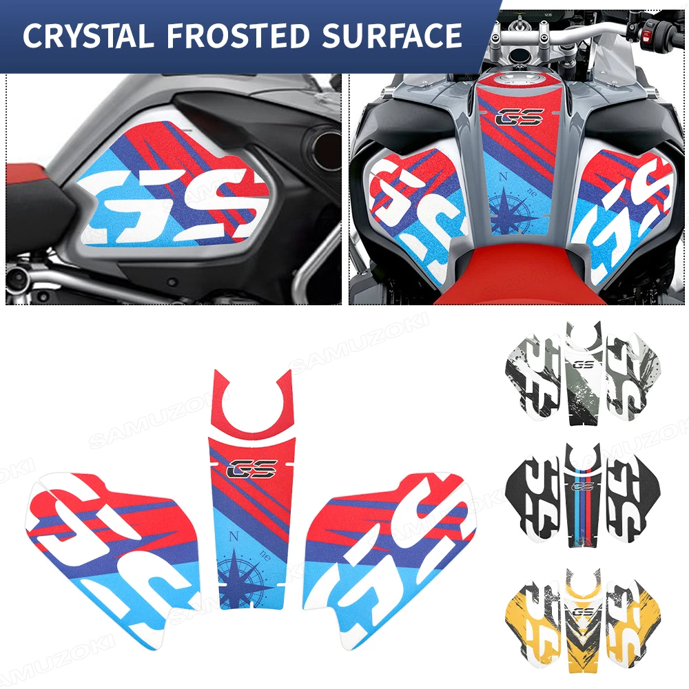 

Подходит для R1200GS 2013-2022 R1250GS 2018-2023 Adventure матовая наклейка протектор наклейки на топливный бак