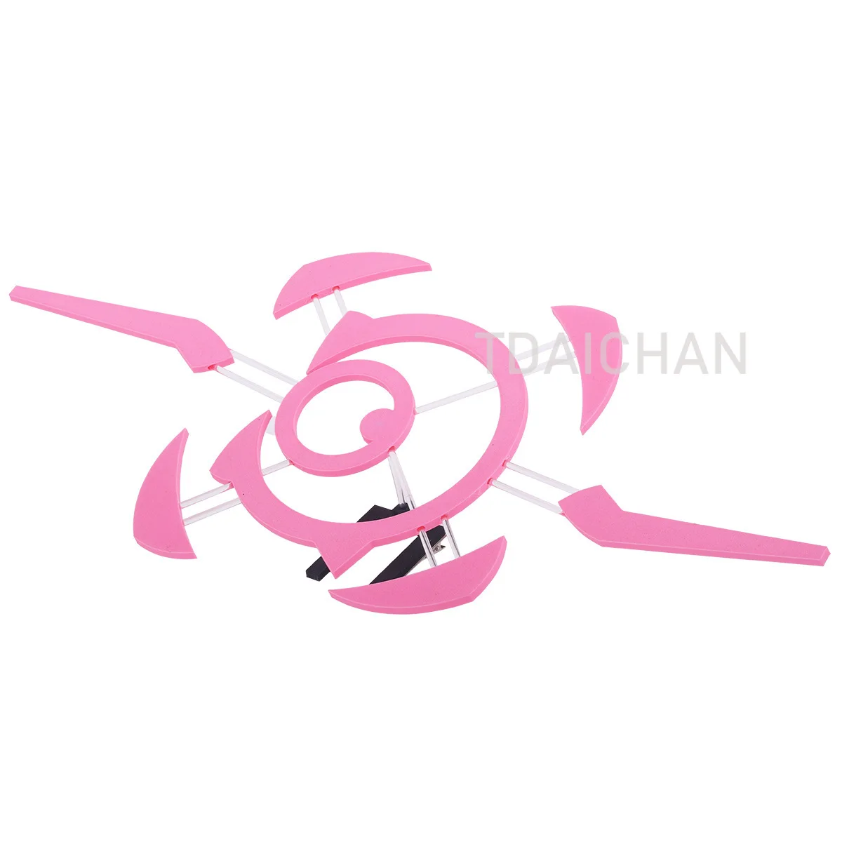 Blue Archive Aru Halo Cospaly Costume Wig 1:1 Hair Clip Burgundy Wig High Detail Replica Accessory Anime Conventions Halloween view 4