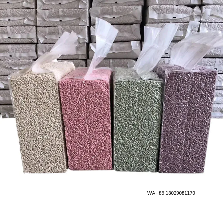 

Склонение, отсутствие пыли, съедобное водопоглощение, быстрое расширение, антипригарное дно, натуральный тофу, кошачий туалет, экологически чистый кошачий песок