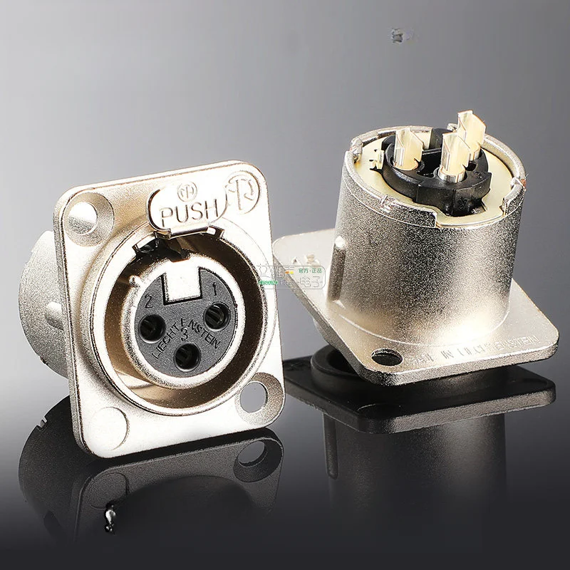XLR Audio Microphone Jack Plug Connector