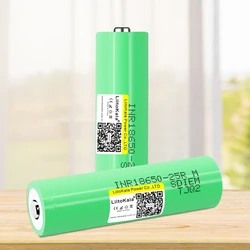 100% new original 25R 18650 rechargeable lithium-ion battery 3.6V 2500 mAh battery 20A35A discharge + DIY nickel