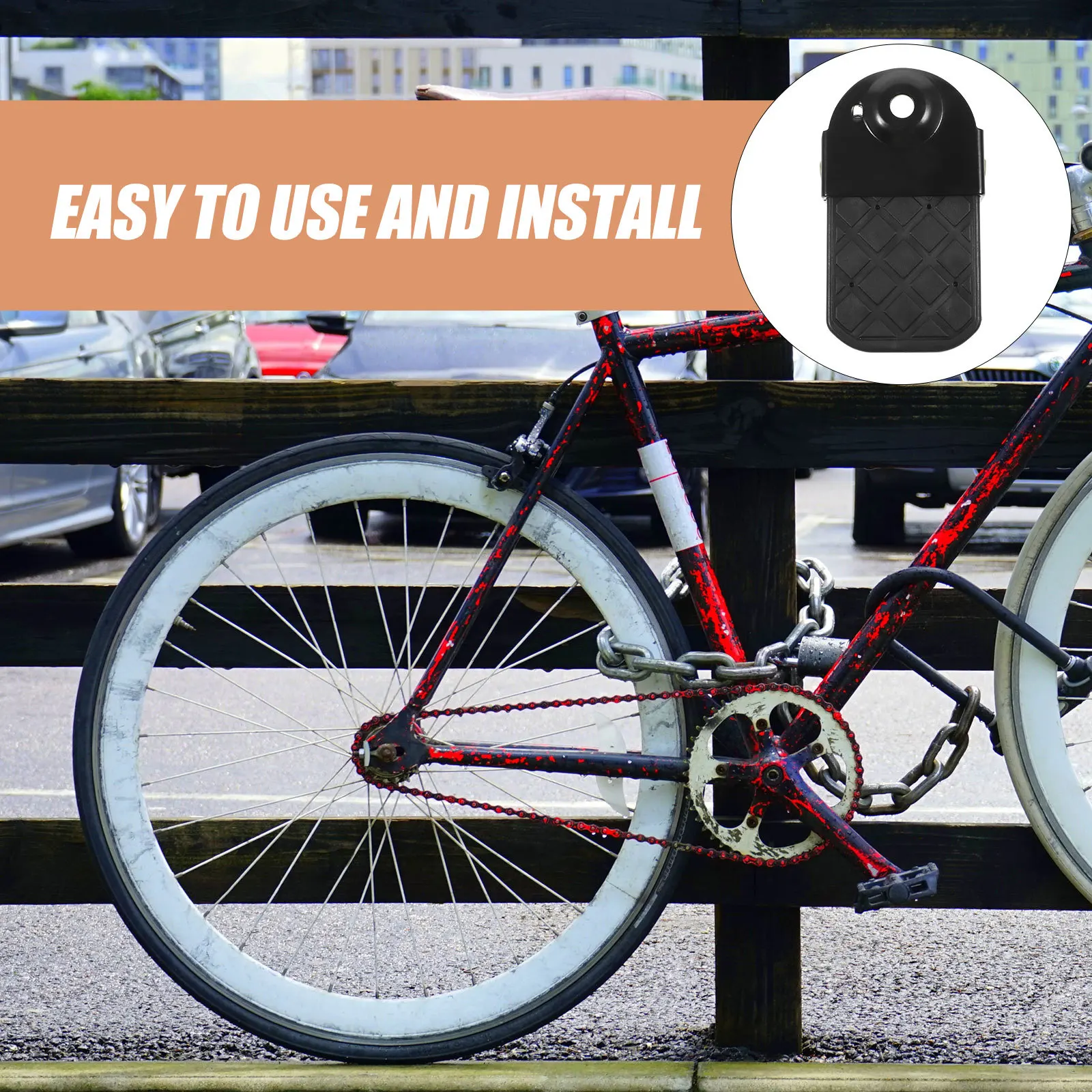 

1Pair Stylish Reinforced Bike Pedals Durable Nonslip for Electric Mountain Road Bicycles Easy to Install Cycling Gear