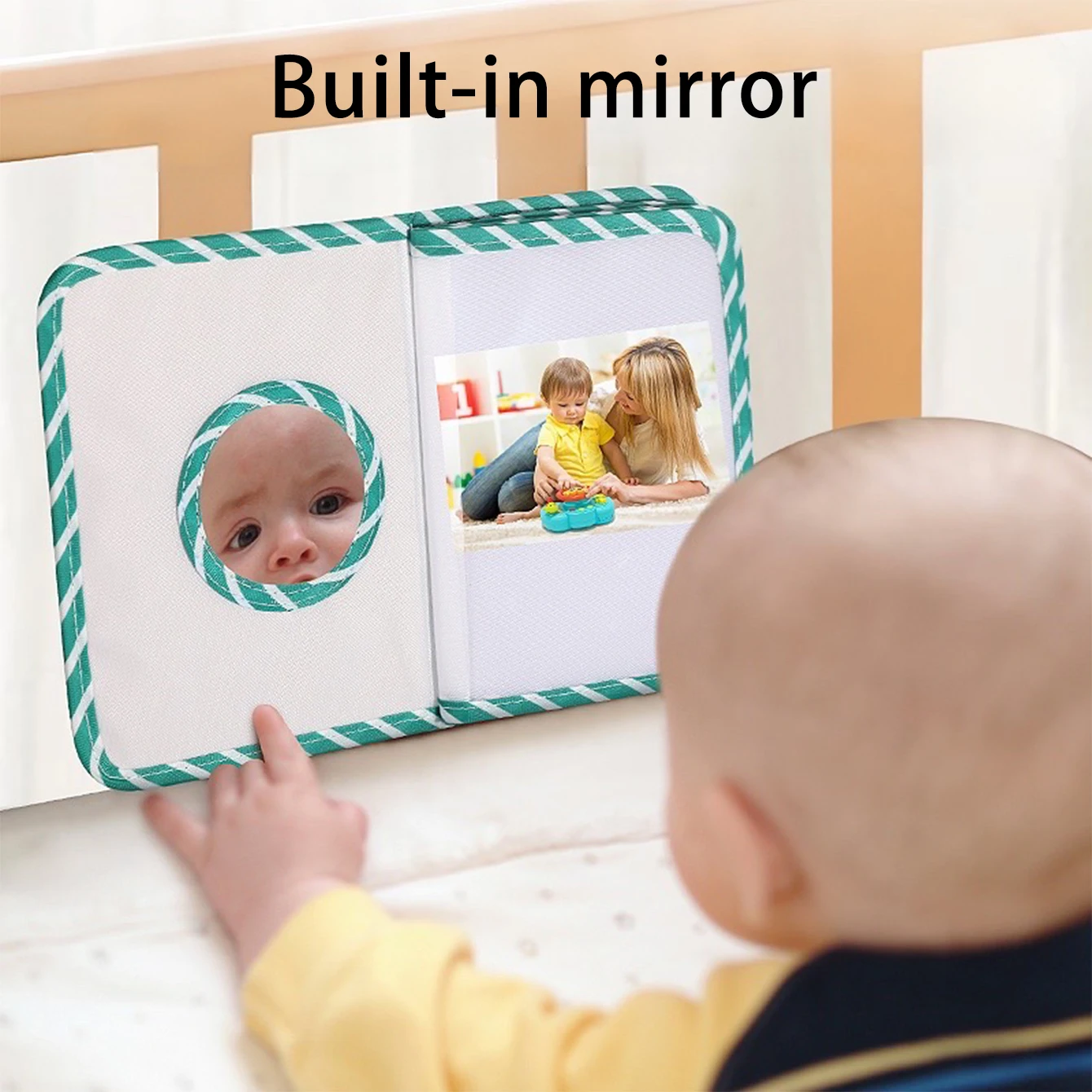 Giocattoli per bambini, libri di stoffa silenziosi, album fotografici, immagini, libri interattivi educativi per la prima educazione