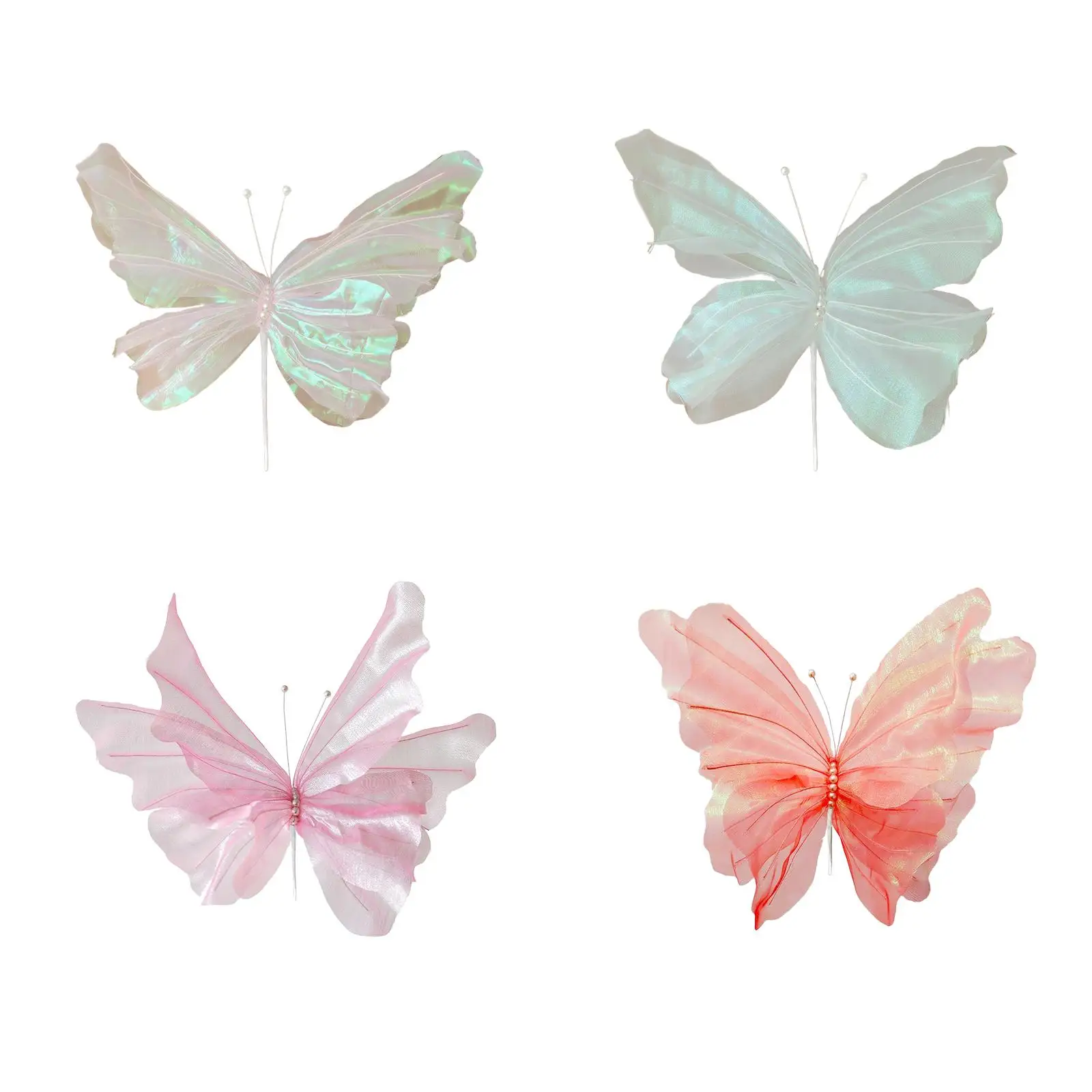 Butterfly Decoration, Realistic Butterflies Prop Backdrop Accessories Simulated Butterfly Prop for Outdoor Women