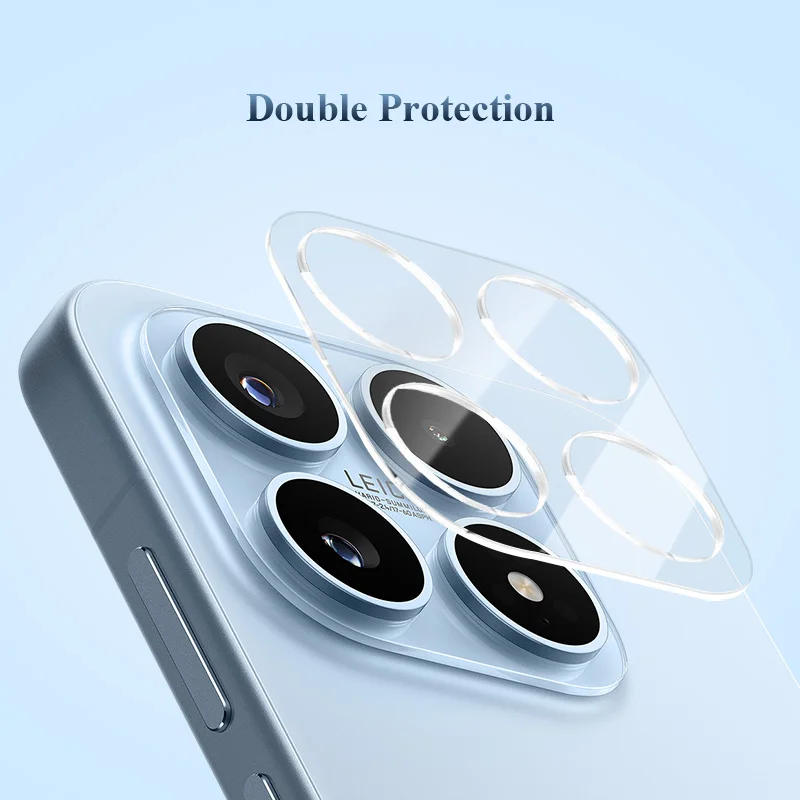 

Защитное стекло LeReach TF для Xiaomi 17 5G, 2 шт., 3D, с полным покрытием, из закаленного стекла + акриловая защита камеры для Mi 17