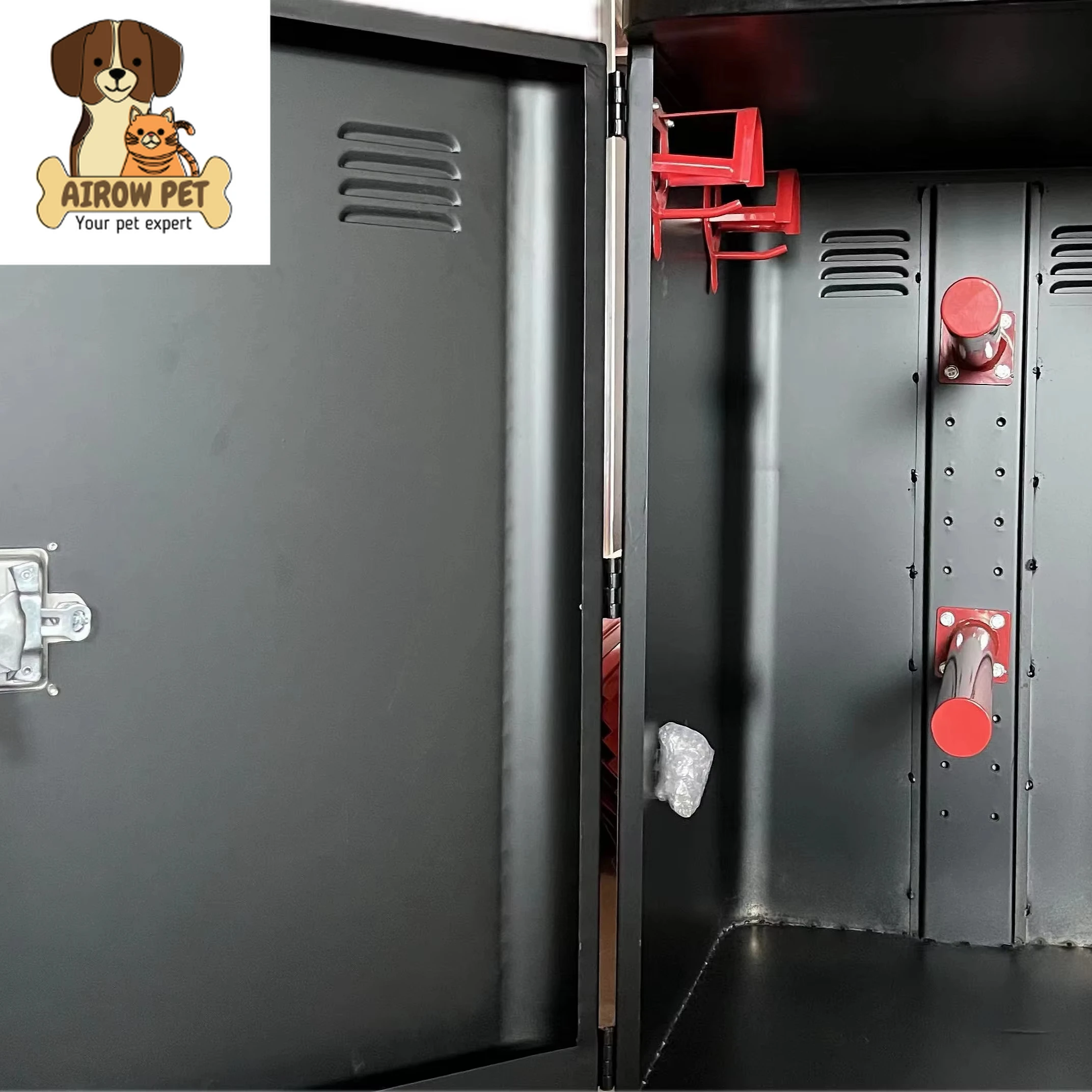 

Customizable Metal Saddle Storage Box with Secure Locks