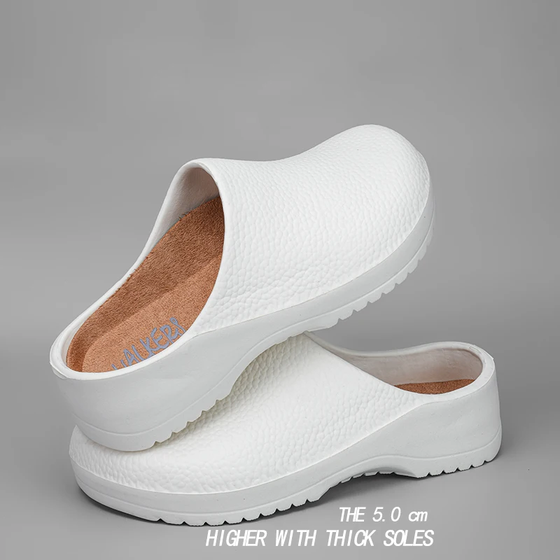 Männer Sandalen Garten Clogs Wasserdichte Anti-Rutsch Öl-Beständig Chef Schuhe Bequeme Hausschuhe Frauen Arbeiter Outdoor Angeln Schuhe