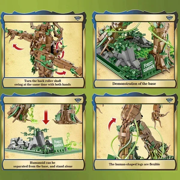 879 قطعة خواتم خبير الفيلم بنة مجموعة ماجيك وورلد لورد روبوت وحدات بنة التجمع أطقم منمذجة هدية الكريسماس