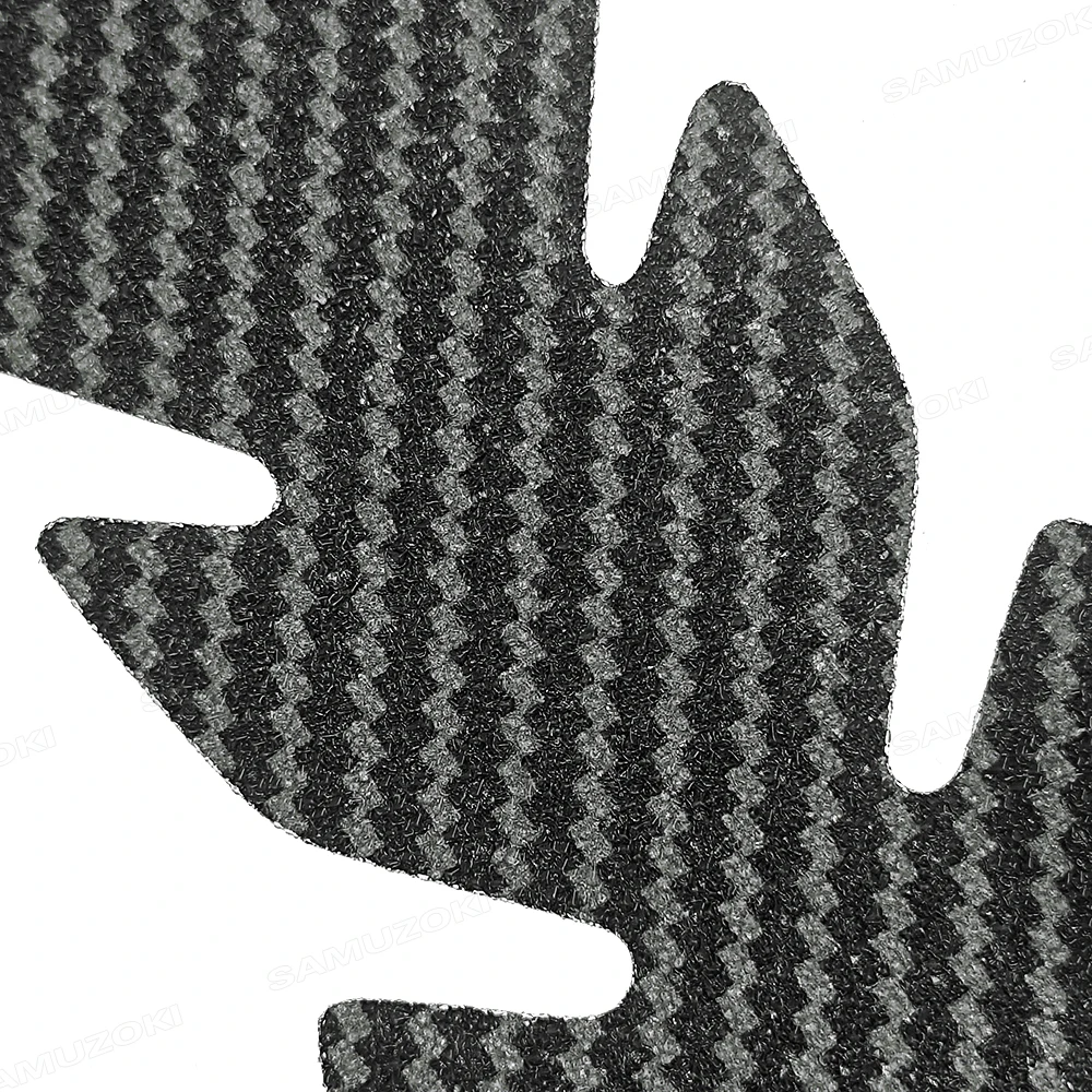 Autocollant en Fiber de carbone pour réservoir de carburant de moto, autocollant pour Honda Ducati Yamaha YZF Aprilia Suzuki Kawasaki Victory