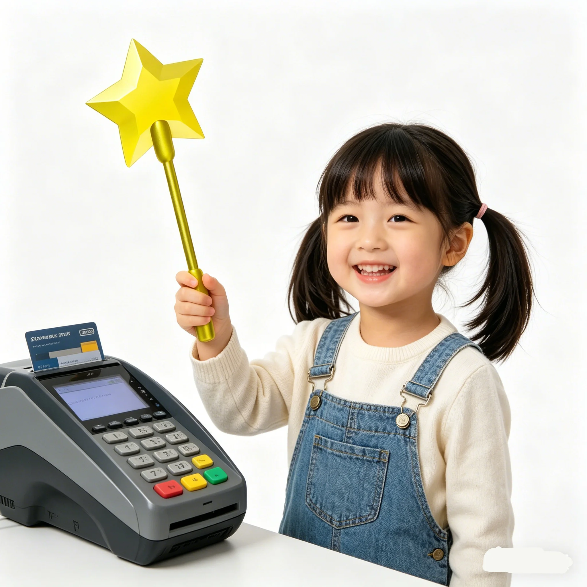 

Creative Star Magic Wand Payment Card Clip for Party Supplies Suitable For Children Toys In Multiple Colors