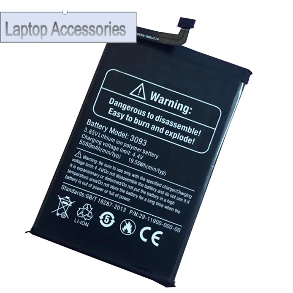 F Battery For Ulefone For Armor X8 3093 5080mAh 3.85V 19.55Wh New