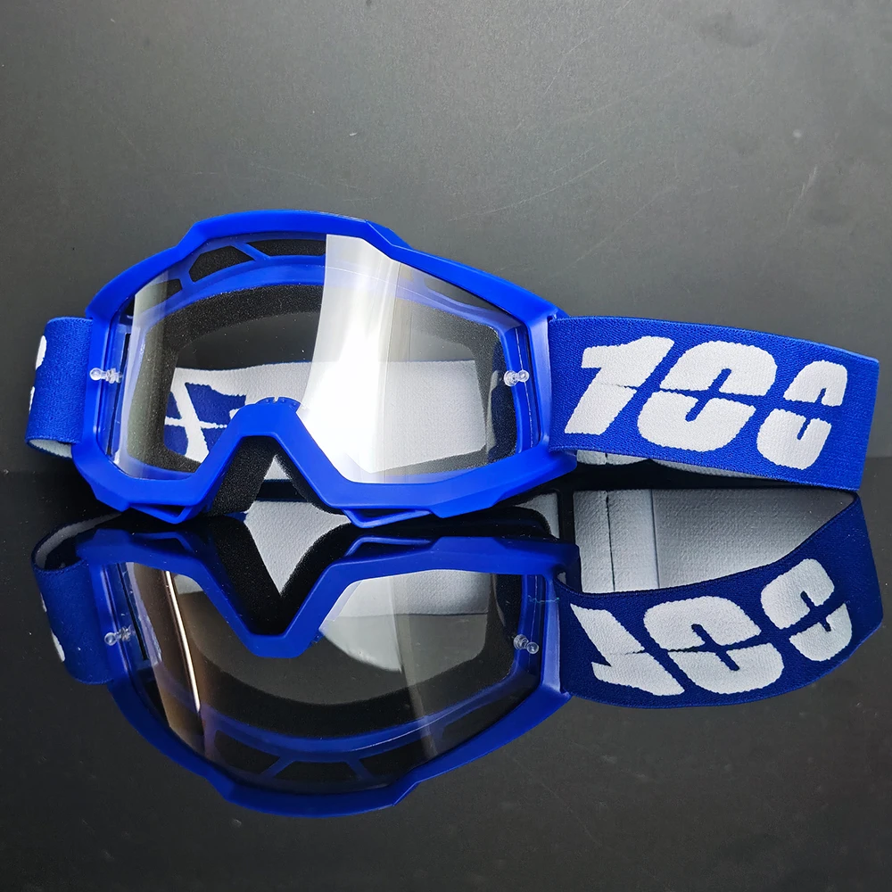 Universele motorcrossbril met premium PC-lens, anti-zand en windbestendig, motorbril
