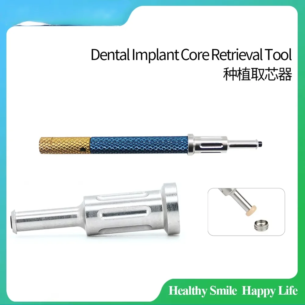 Dental Universal Implant Retention Caps Insertion Extraction Tool Locator Core Tool For Implant/Removal/Insertion Screwing