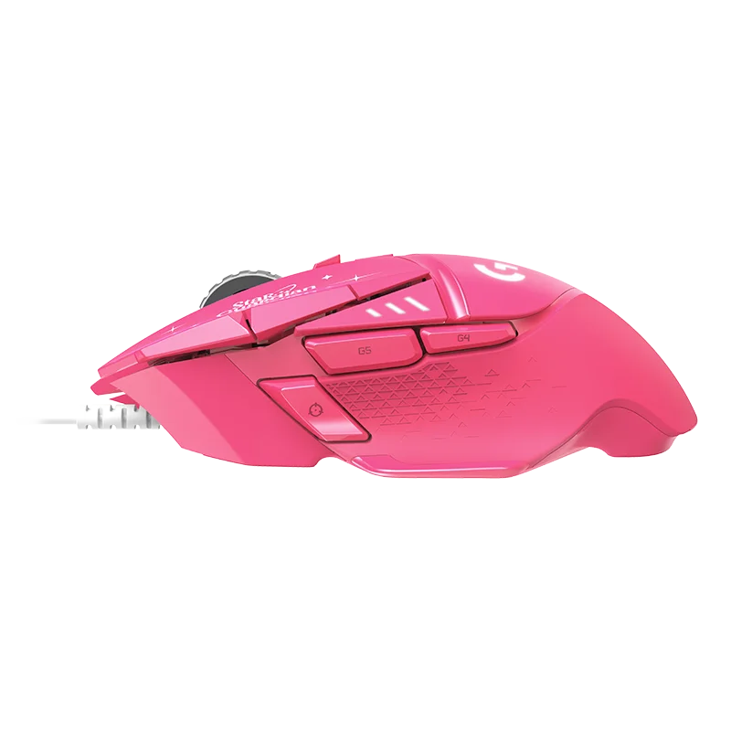 Logitech-mouse g502 hero g502, liga de lendas, borda guardiã estrela, com fio, sensor 25k, 11 botões programáveis