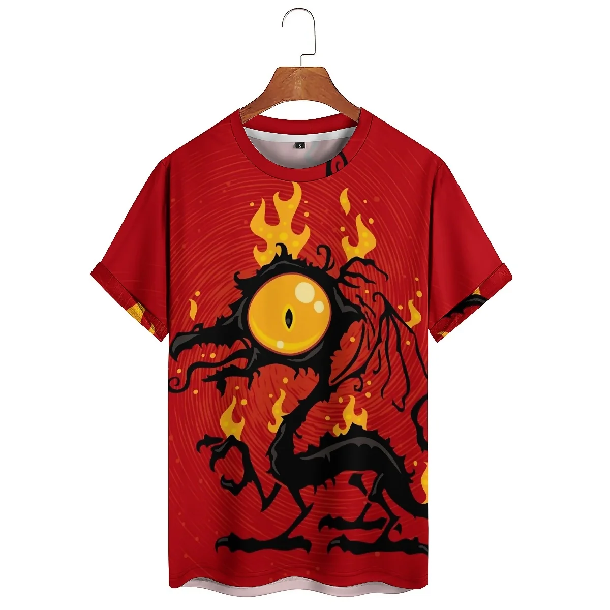 Splash Ink Graffiti Men's 3D Print Short-sleeved T-shirts, Soft and Comfortable Fabric, Perfect for Men and Women