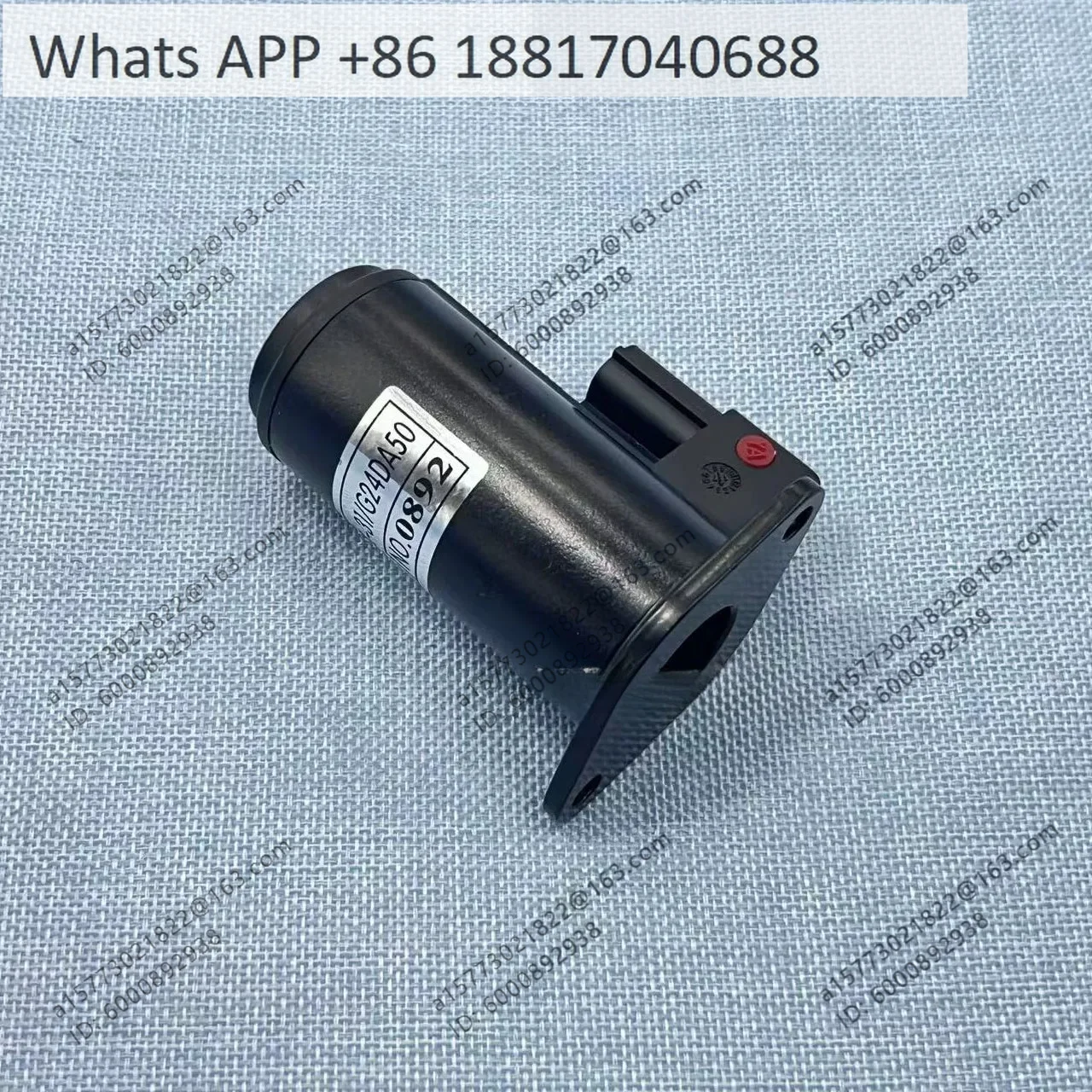 Excavator, Rotary Pilot Safety Lock P1/P2 Unloading Proportional Solenoid Valve Coil, Accessories