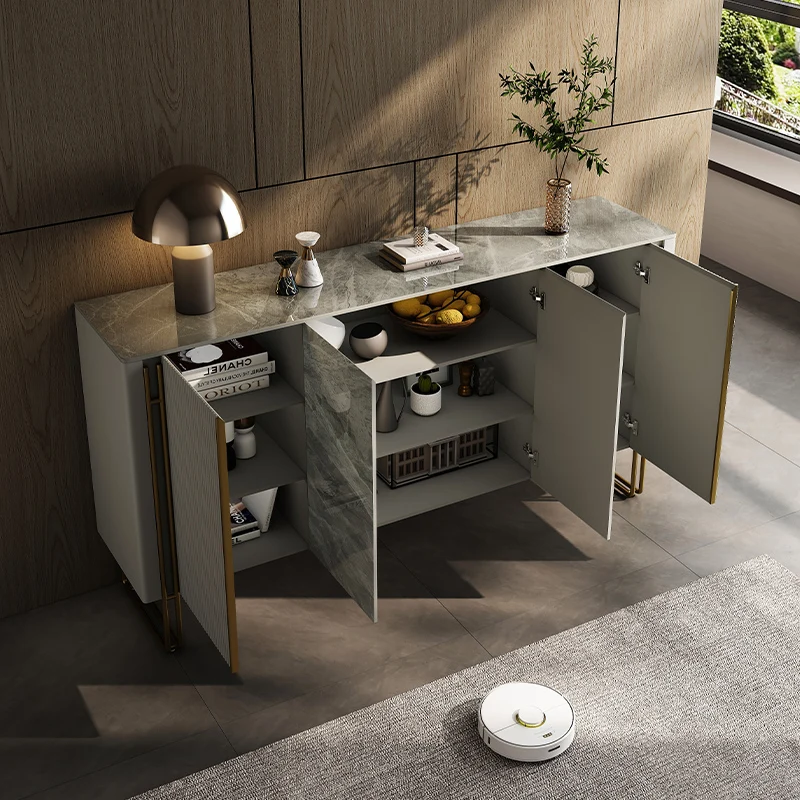 ตู้เก็บของห้องนั่งเล่นสุดหรูทันสมัย ดีไซน์เรียบง่ายไม่ซ้ำใคร สไตล์นอร์ดิก เฟอร์นิเจอร์ห้องนั่งเล่น