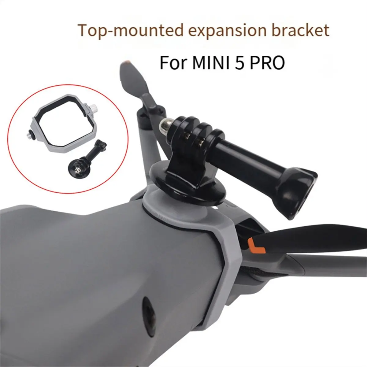 Top Expansion Adapter Holder Bracket with 1/4 Screws Camera Mounting Kit for MINI 5 PRO Drone Accessories