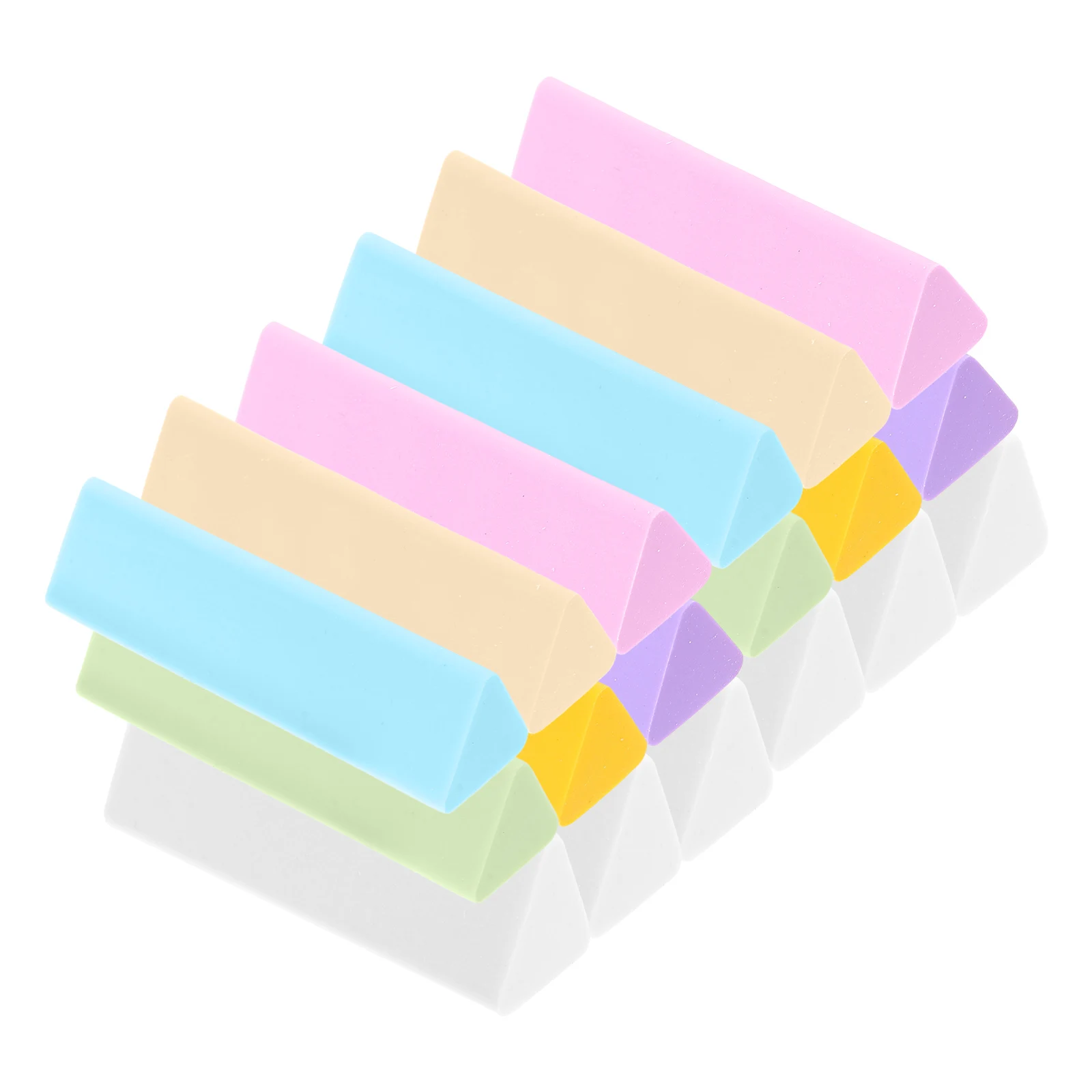 

18 Pcs Triangular Eraser Drawing Erasers for Sketching Artist Bulk Cute Artists Tpe Drafting Supply Child