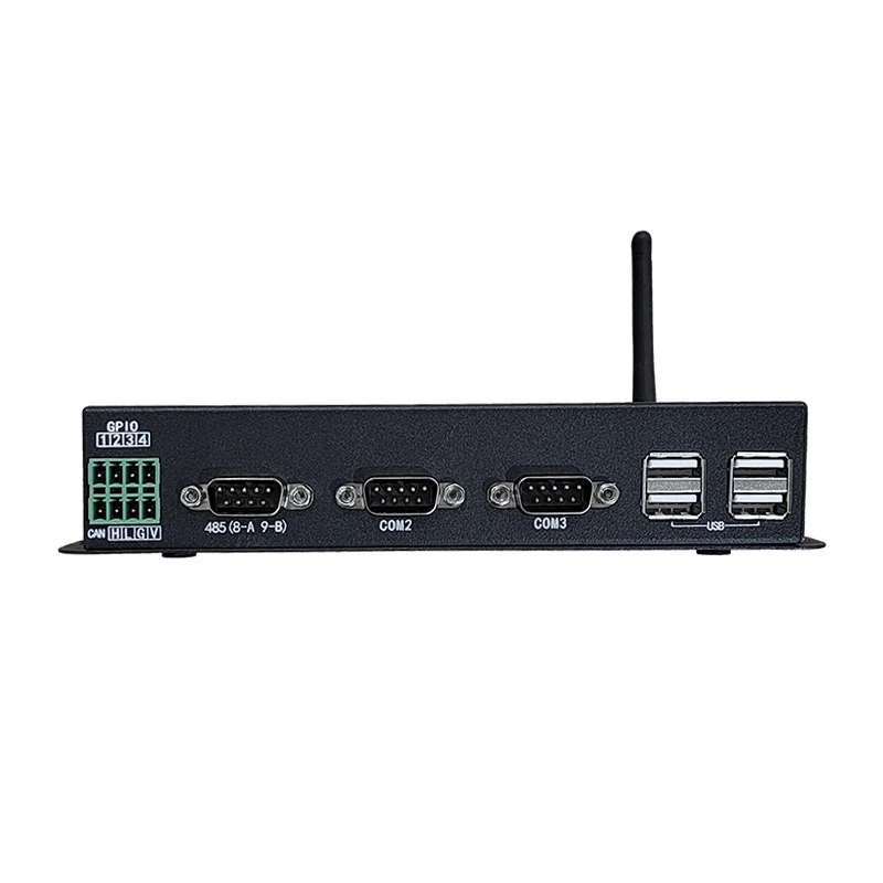 

Real 8K Android Multimedia Player Box 6 hdm i Outputs Link Screen Gigabit Network Port Network HD Player 8+64G