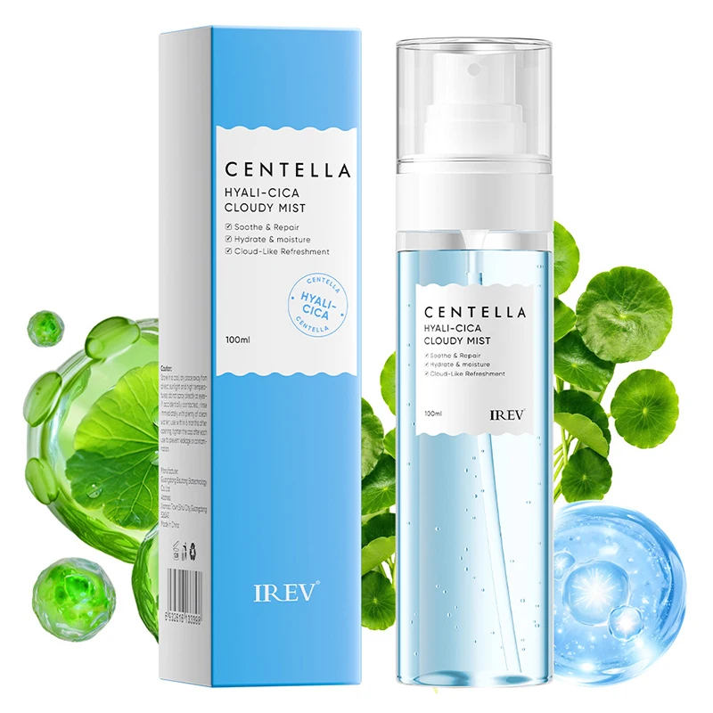 Centella Asiatica Hyaluronsäure Gesichtsspray-Toner Beruhigt Sanft Rötungen Hydratisiert Befeuchtet Macht die Haut Weich Sommerspray 100ml – Detail 13
