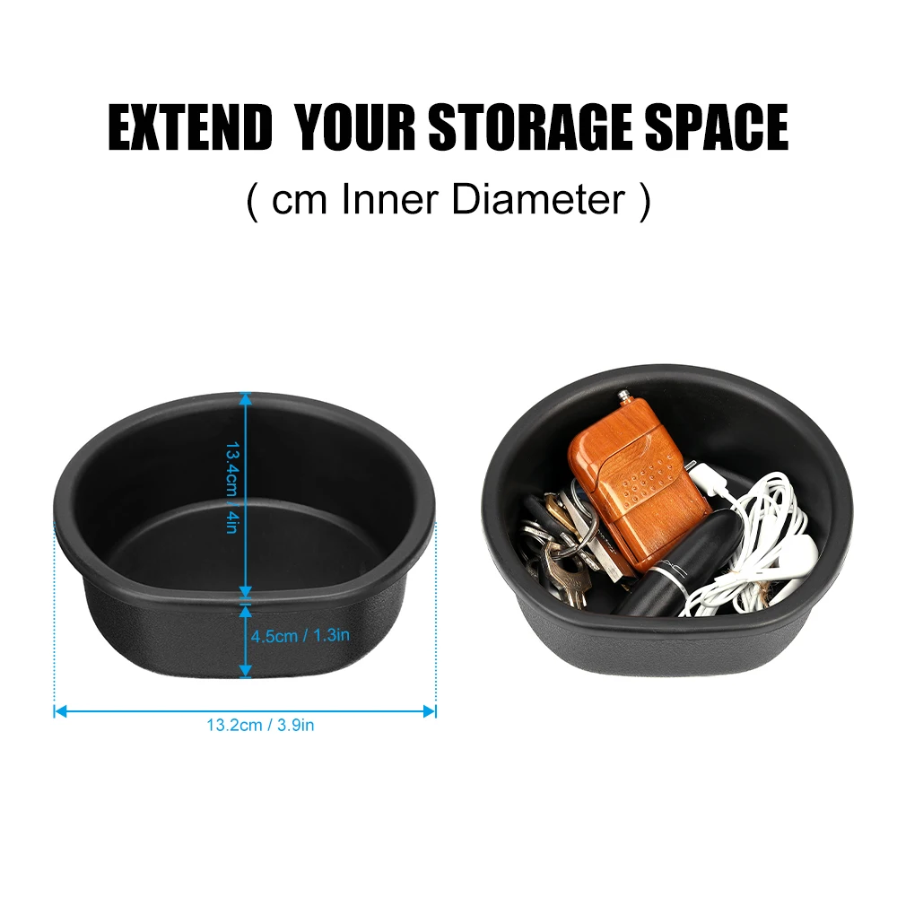 Storage Box For Benz Smart Fortwo 451 2009-2014 Car Organizer Interior Storage Container Refit Organizer Ashtray Replacement