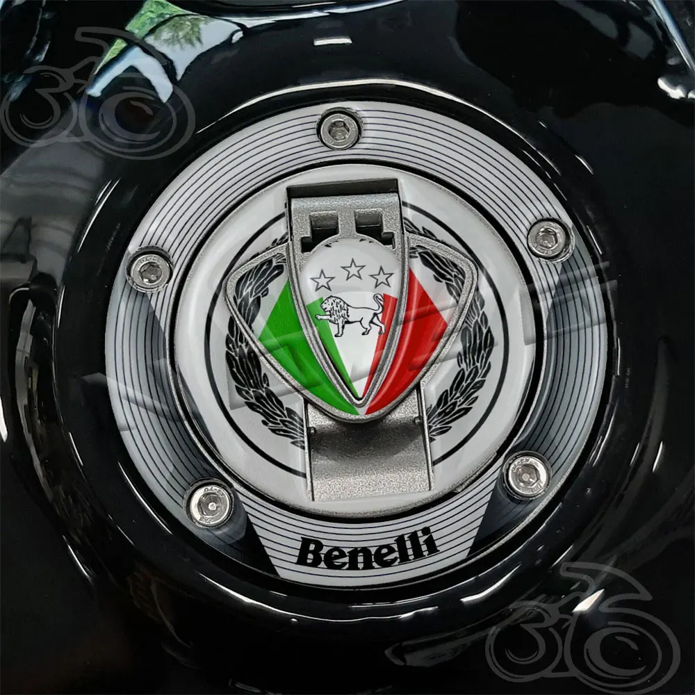 For Benelli 302S 502C BN600 752S TRK251 TnT600 3D Motorcycle Fuel Tank Sticker Gas Oil Cap Decal Accessories Waterproof