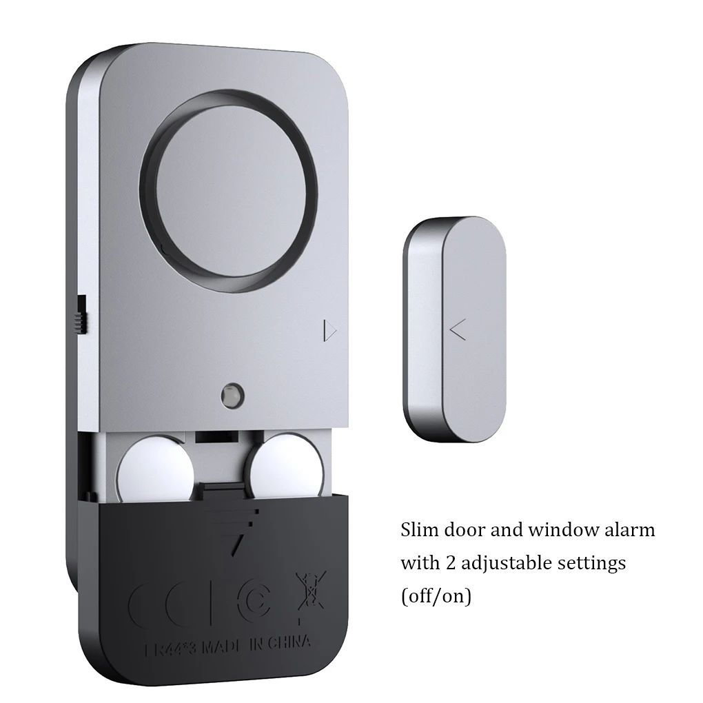Door Window Alarm Anti-theft Security Protection System Flexible Independent Door Open/Closed Detector Burglar Alarm