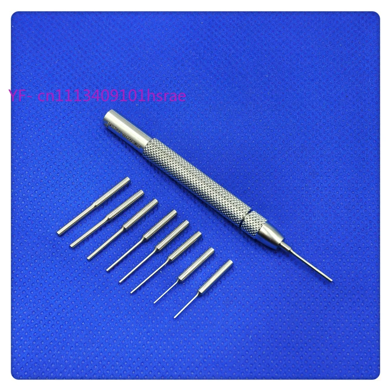 Manual Spring Bar Punch Pin Watch Band Removal Tool Kit for Watch Strap Link Pin Repair and Replacement