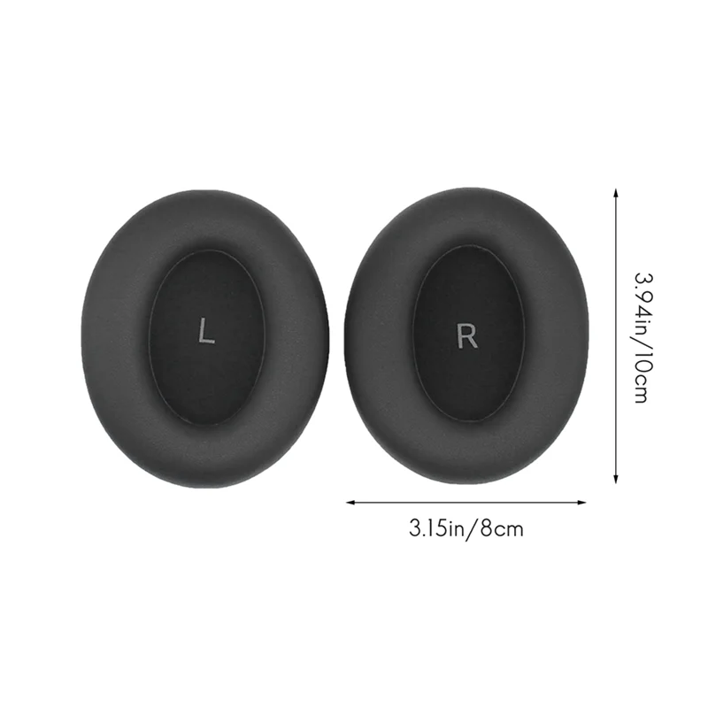 A57G-1 คู่หูฟังสําหรับ MOMENTUM 4.0 หูฟังเปลี่ยนหูฟัง Protector แขนหัวเข็มขัดแผ่นรองหูฟังสีดํา