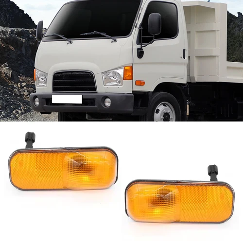 Para Hyundai HD45 HD65 HD72 HD78 camión luz de esquina de coche luz intermitente luz de puerta lateral luz de advertencia 92303-5H000 92304-5H000
