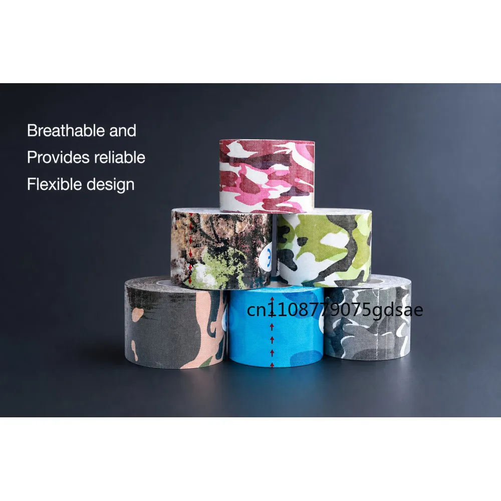 Sports Waterproof Kinesiology Tape Stickers Athletic Bandage Muscle Recovery Protector Strapping Pain Relief Tennis Gym