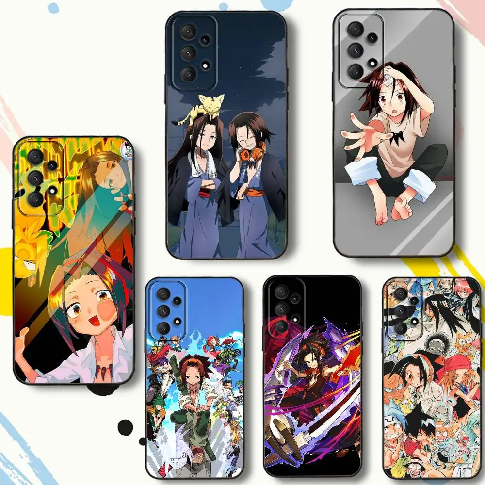 

S-Shaman King HaoS AsakuraA Phone Case For Samsung Galaxy A 80,72,73,91,53,22,51,52,5G,Plus,J,Note Soft Black Cover