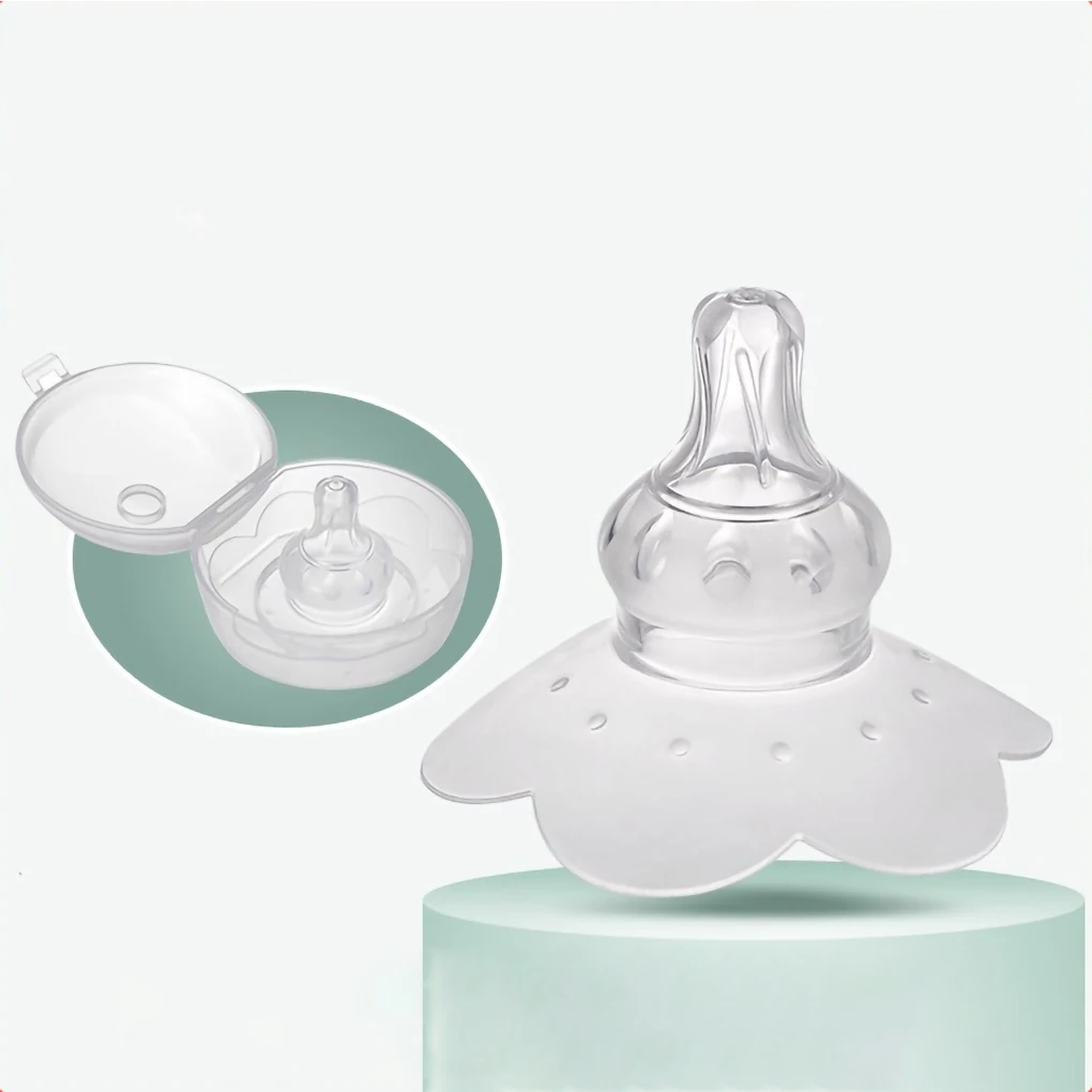 Silikon-Nippels child zum Stillen Ultra dünner, super weicher Nippleshields-Nippels chutz