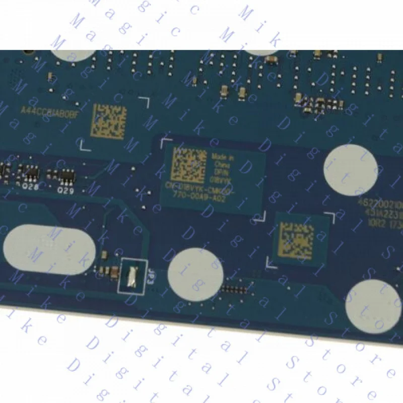 H  18VYK Laptop Motherboard I7-7820HK GTX1070M 8G For Dell Alienware 15 R3 / 17 R4